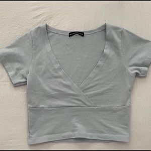 Brandy Melville Amara V-Neck Top